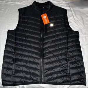 MoFiz Men's Lightweight Packable Puffer Vest, Size 2XL
